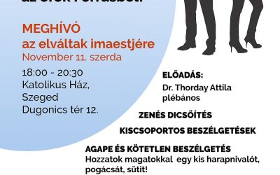 Elváltak imaestje novemberben